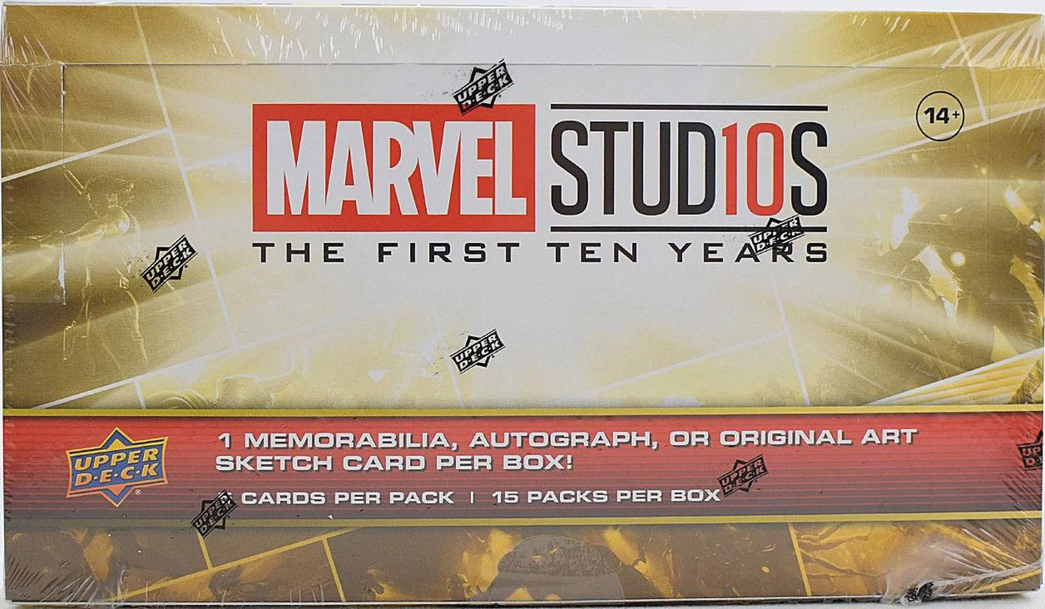 2019 UD Marvel Studios The First Ten Years Hobby Box

