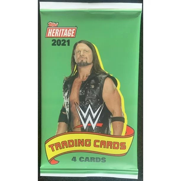 2021 Topps WWE Heritage Pack

