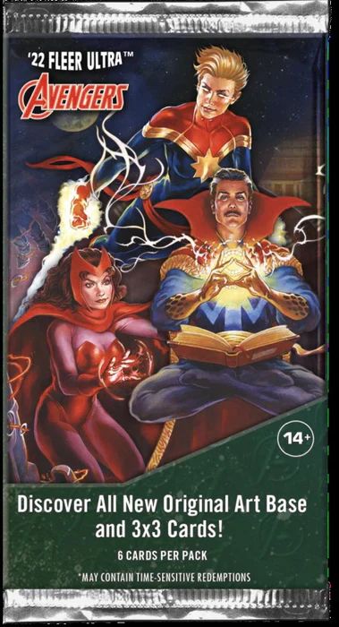 2022 UD Fleer Ultra Avengers Hobby Pack

