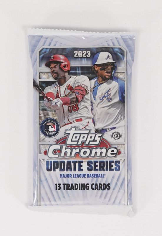 2023 Topps Chrome Baseball Jumbo Pack

