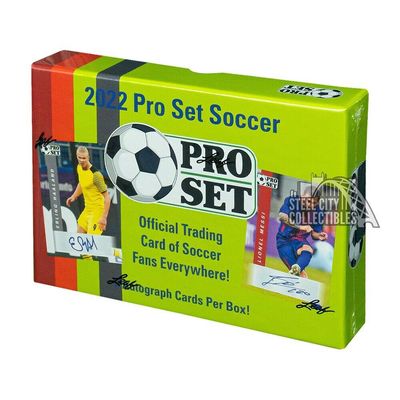 2022 Leaf Pro Set Soccer Hobby Box 2022 Leaf Pro Set Soccer Hobby Box