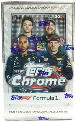 2021 Topps Chrome F1 Hobby Lite Pack


