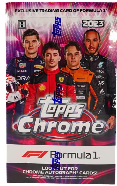 2023 Topps Chrome F1 Racing Pack

