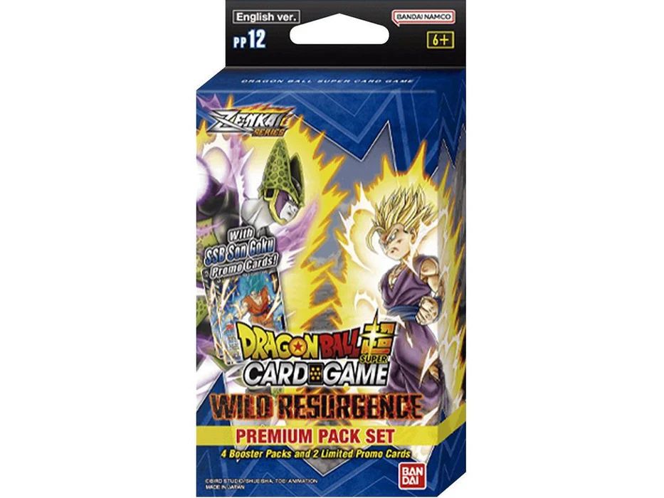 Dragon Ball Super Card Game | Premium Pack Set [Wild Resurgence]

