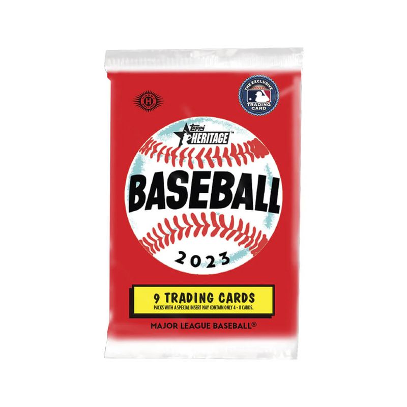 2023 Topps Heritage Baseball Hobby Pack

