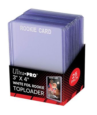 Ultra Pro 3 x 4 Rookie Toploader