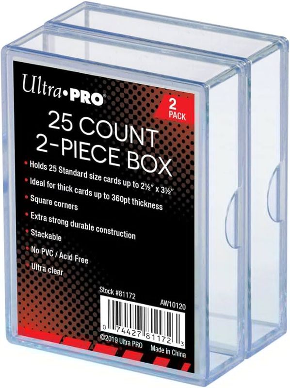 Ultra Pro 25 Count 2-Piece Box

