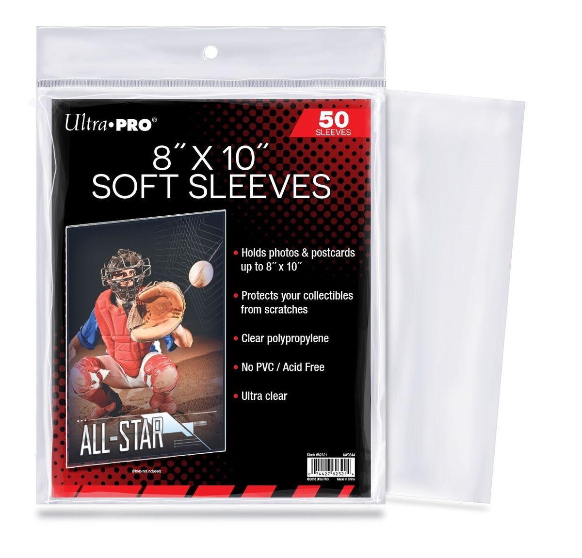 Ultra Pro 8x10 Soft Sleeves

