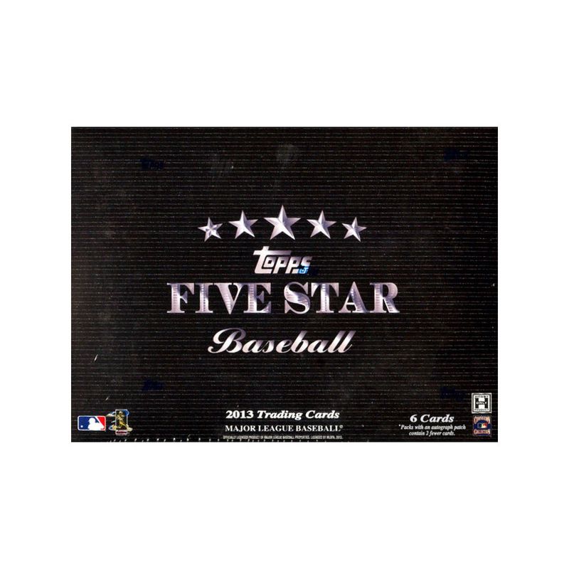 2013 Topps Five Star Baseball Hobby Box


