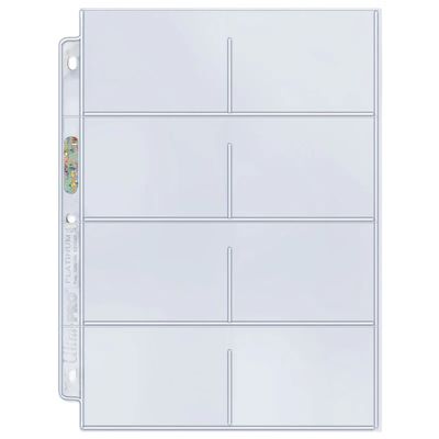 Ultra Pro Platinum Series 8-Pocket Page [One Page]

