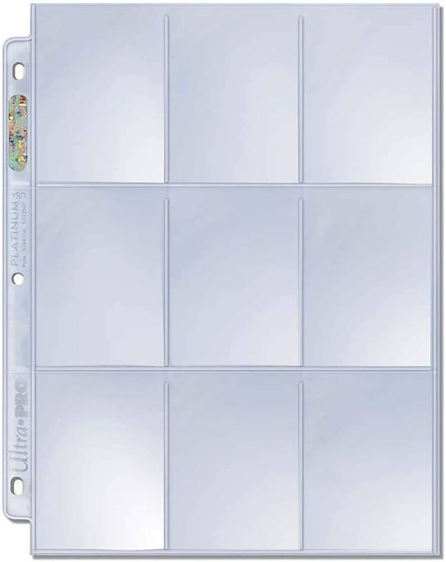 Ultra Pro Platinum Series 9-Pocket Page [One Page]

