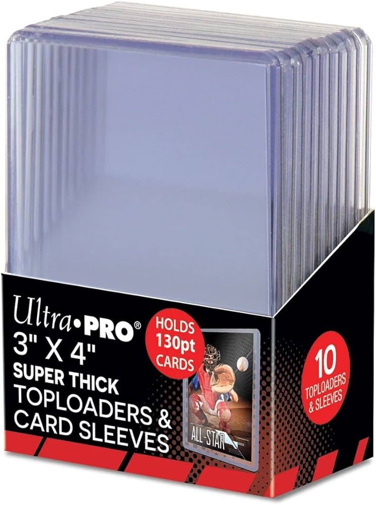 Ultra Pro Thick Toploaders 130pt


