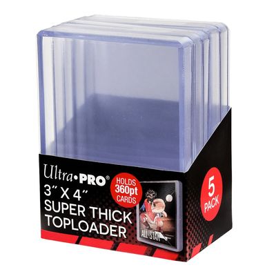 Ultra Pro Thick Toploaders 360pt

