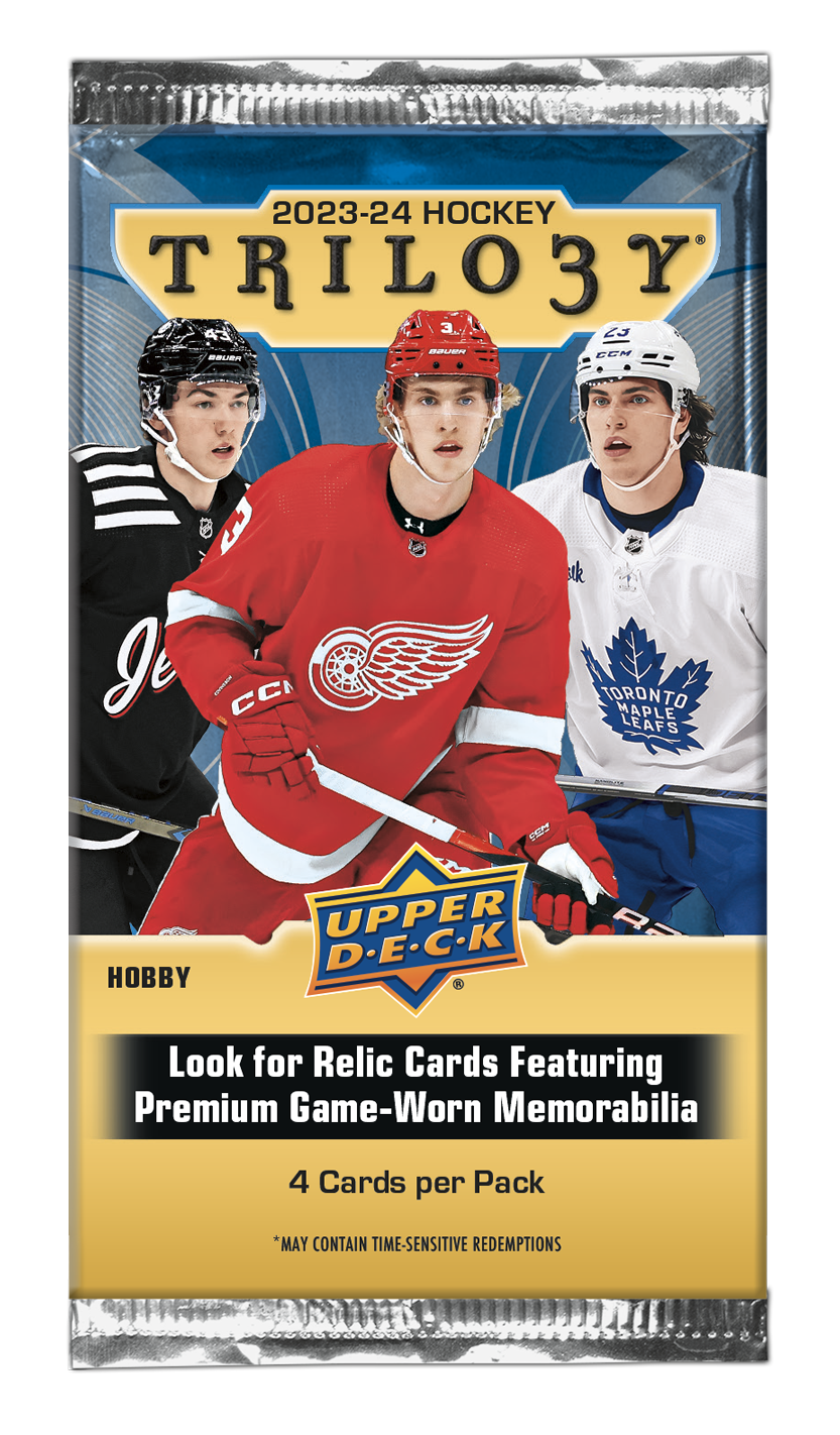 2023-24 Upper Deck Trilogy Hockey Hobby Pack