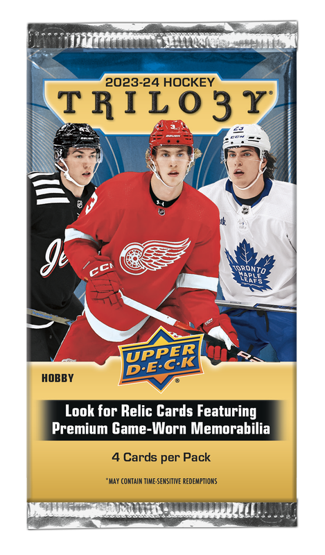 2023-24 Upper Deck Trilogy Hockey Hobby Pack