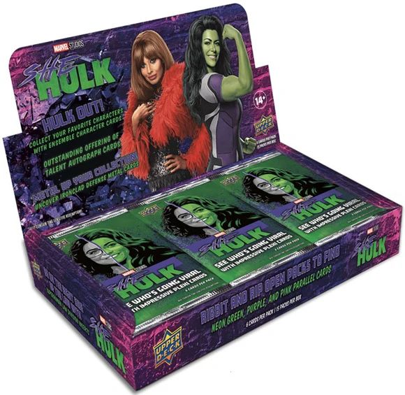2024 Upper Deck Marvel Studios: She-Hulk | Attorney At Law Hobby Box

