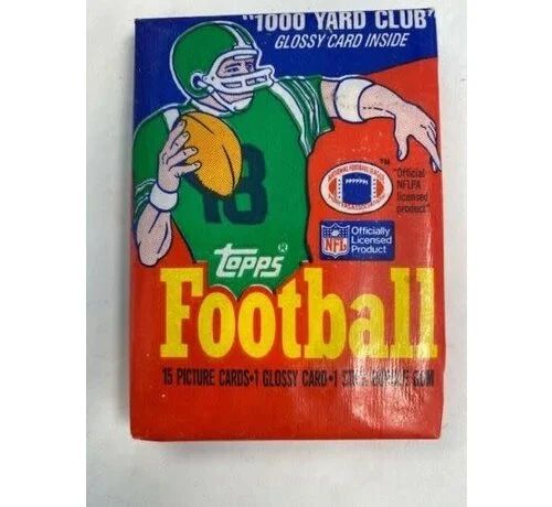 1987 Topps Football Hobby Pack

