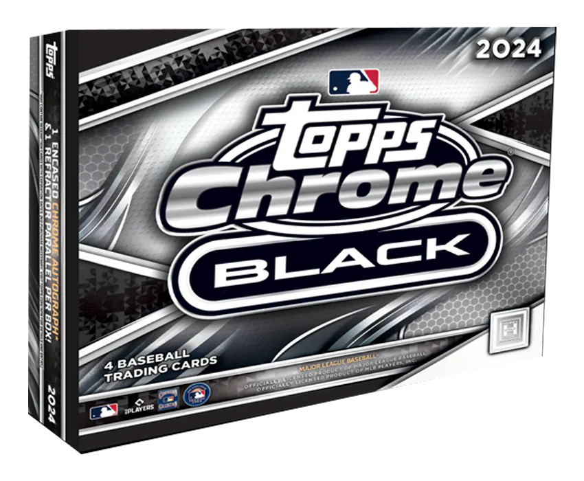2024 Topps Chrome Black Baseball Hobby Box

