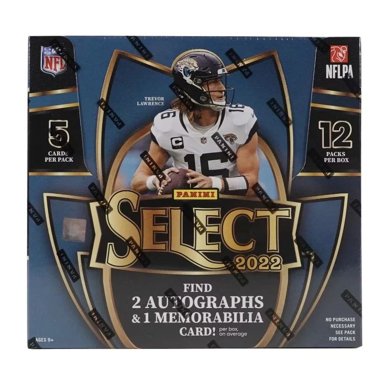 2022 Panini Select Football Hobby Box

