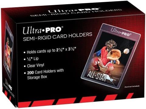 Ultra Pro Semi-Rigid Holders Graded Card 200 Count

