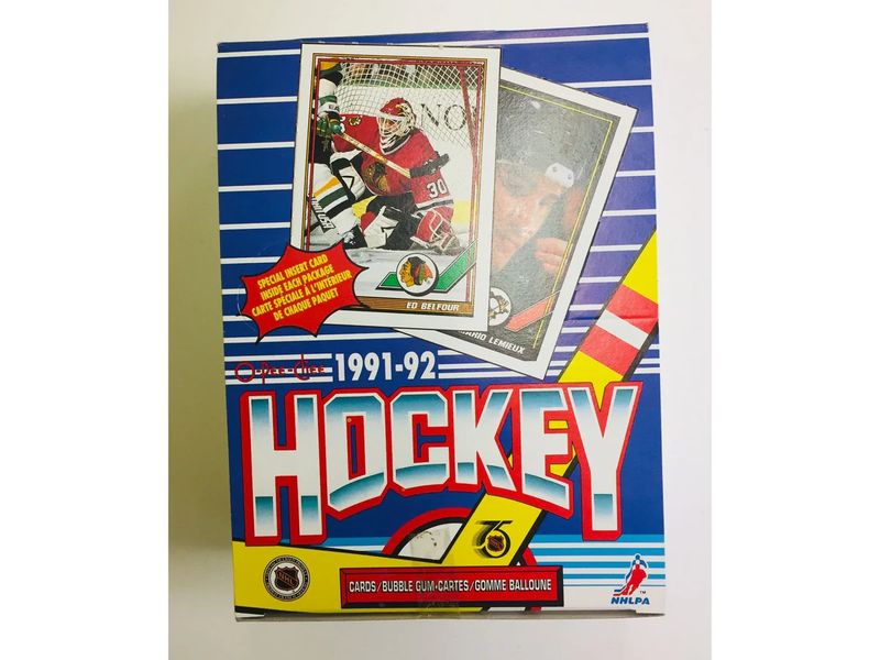 1991-92 O-Pee-Chee Hockey Hobby Box

