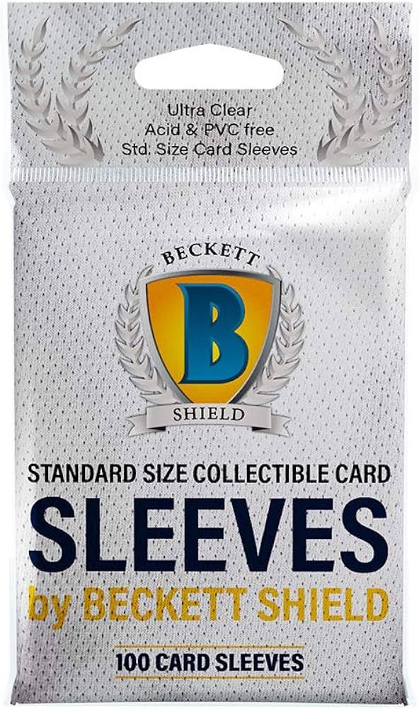 Beckett Card Soft Sleeves [100 Count]

