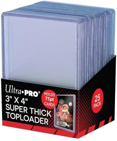 Ultra Pro 3 x 4 - 75 Point Toploaders

