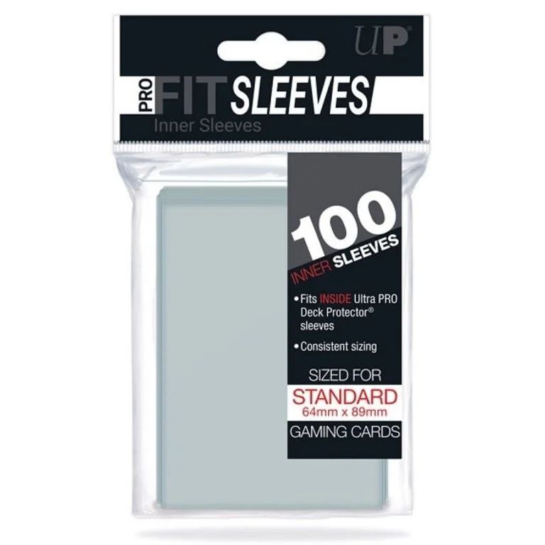 Ultra Pro Fit Sleeves Inner Sleeves 100 Pack Standard