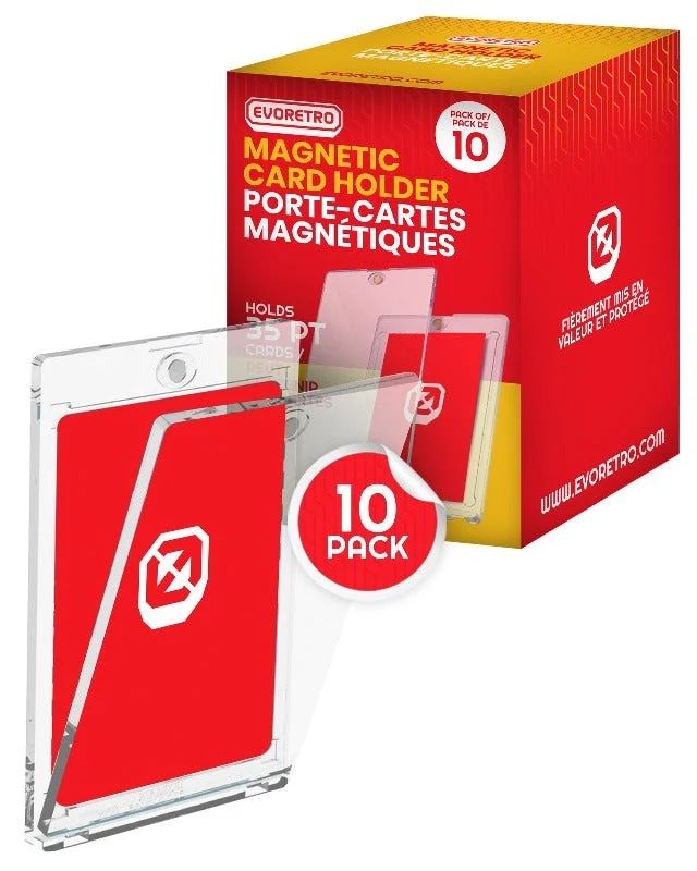 EVORETRO Magnetic Card Holder 35pt [Ten Pack]


