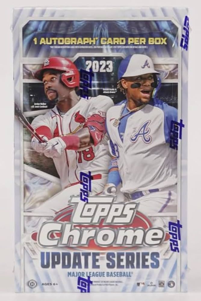 2023 Topps Chrome Update Series Baseball Hobby Pack


