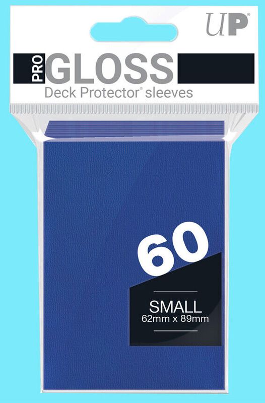 UP Pro Gloss Deck Protector Sleeves Dark Blue (60)

