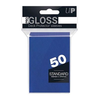 UP Pro Gloss Deck Protector Sleeves Dark Blue (50)


