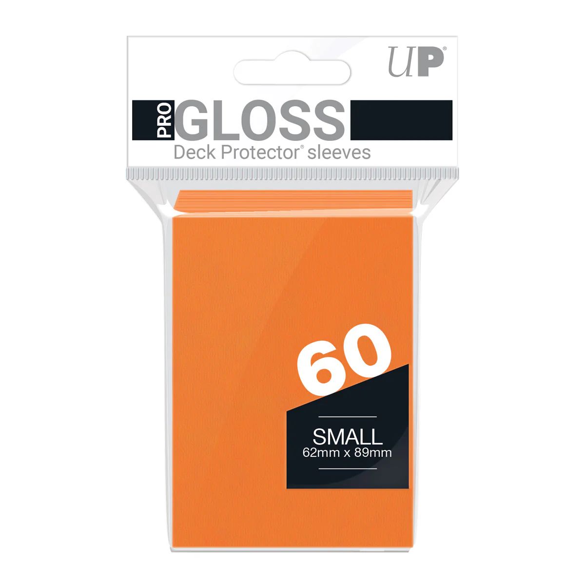 UP Pro Gloss Deck Protector Sleeves Orange (60)

