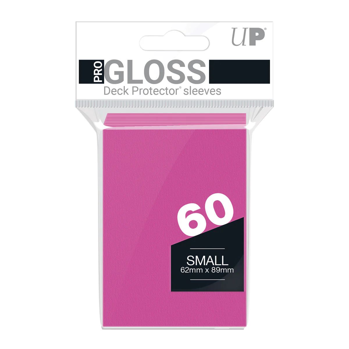 UP Pro Gloss Deck Protector Sleeves Pink (60)

