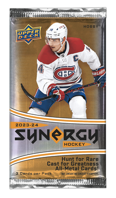 2023-24 Upper Deck Synergy Hockey Hobby Pack