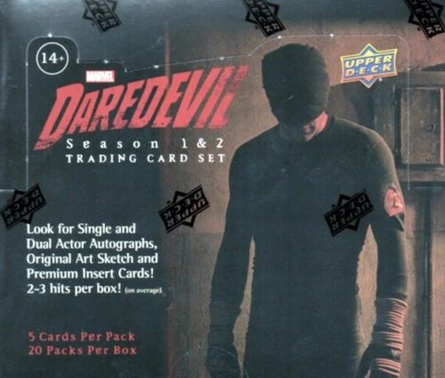 2018 Upper Deck Marvel Daredevil Season One and Two Hobby Pack