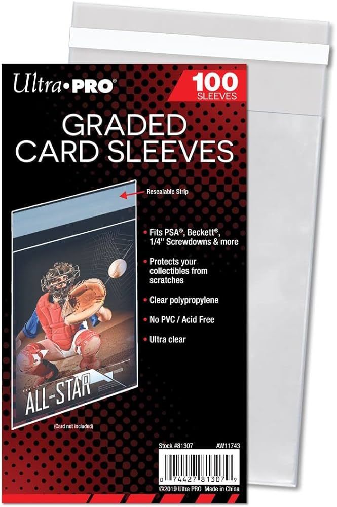 Ultra Pro Graded Card Sleeves [100 Pack]