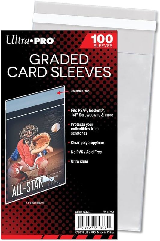 Ultra Pro Graded Card Sleeves [100 Pack]