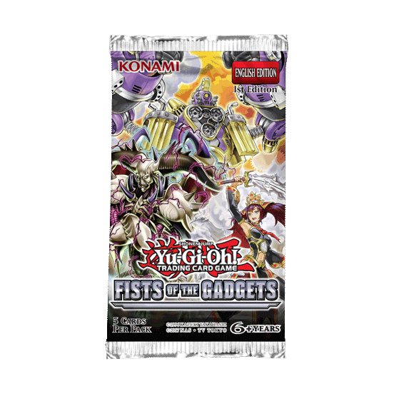 Yu-Gi-Oh! Fists Of The Gadgets Booster Pack