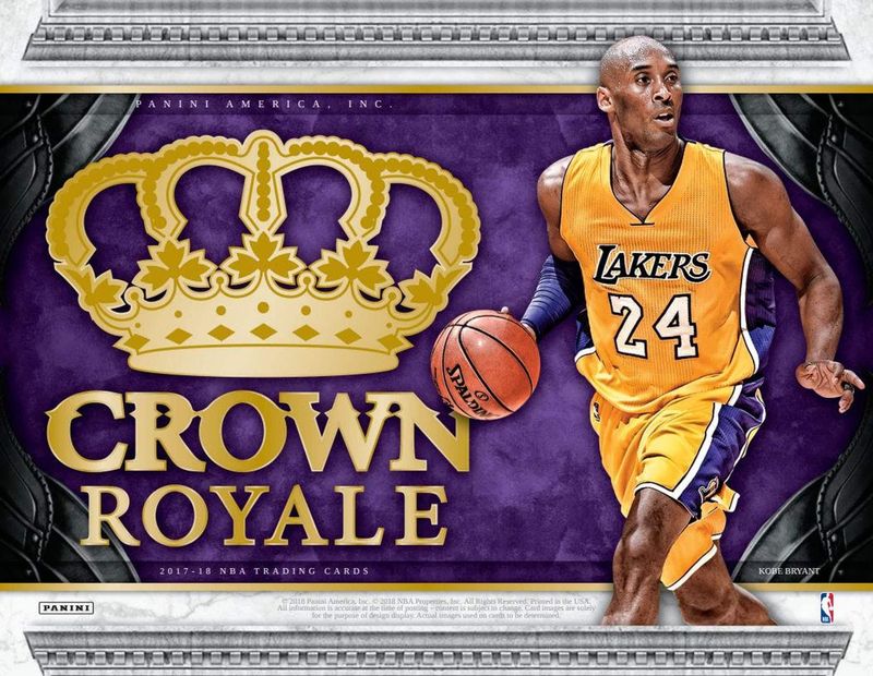 2017-18 Panini Crown Royale Basketball Hobby Box

