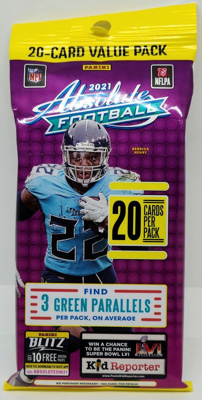 2021 Panini Absolute Football Fat Pack

