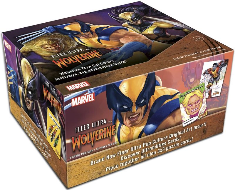 Marvel Fleer Ultra Wolverine Trading Cards Hobby Box [Upper Deck 2023]

