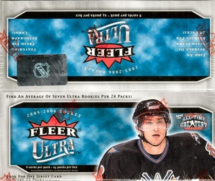 2005-06 Upper Deck Fleer Ultra Hockey Retail Box

