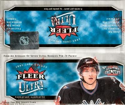 2005-06 Upper Deck Fleer Ultra Hockey Retail Box

