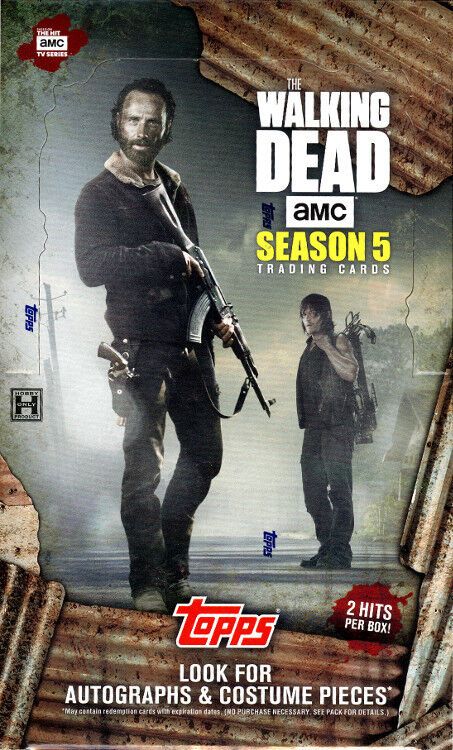 2016 The Walking Dead: Season 5 Hobby Box [Topps Entertainment]

