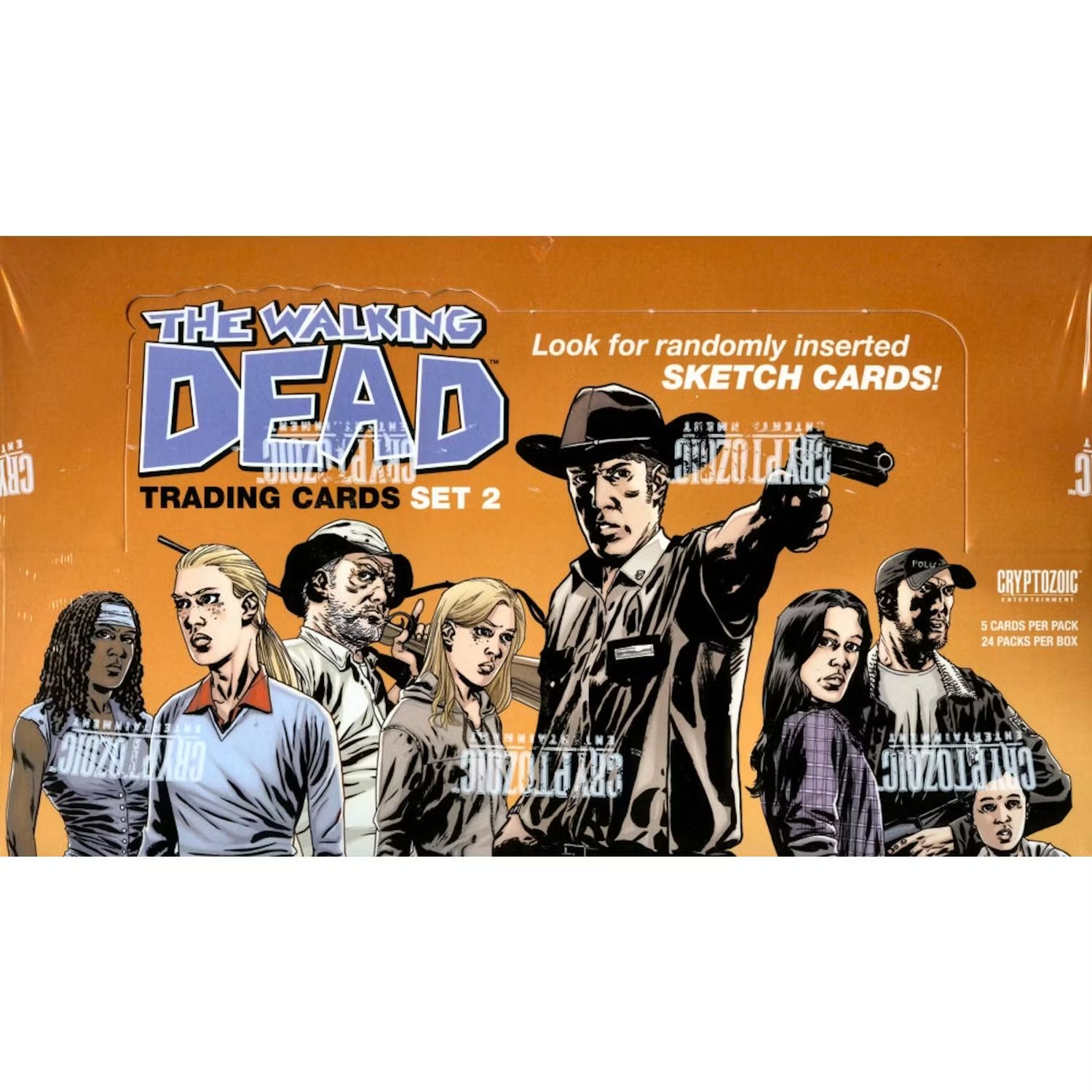 Cryptozoic: Walking Dead Trading Cards | Comic Set 2 Hobby Box

