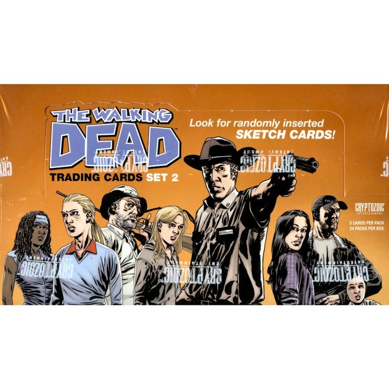 Cryptozoic: Walking Dead Trading Cards | Comic Set 2 Hobby Box

