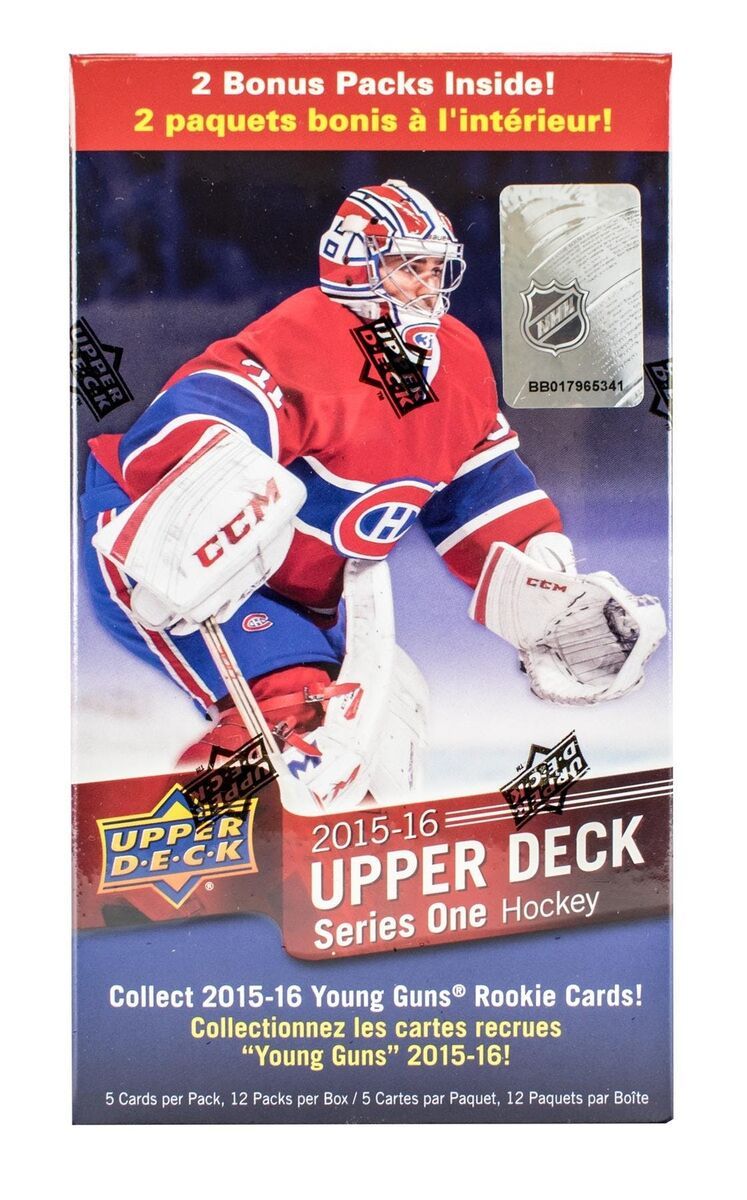 2015-16 Upper Deck Series One Blaster Box

