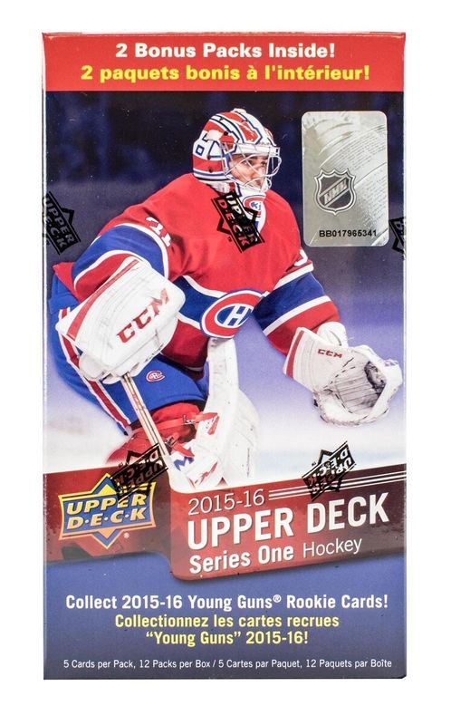 2015-16 Upper Deck Series One Blaster Box

