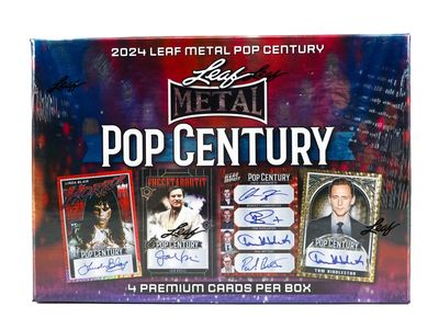 2024 Leaf Metal Pop Century Hobby Box 2024 Leaf Metal Pop Century Hobby Box
